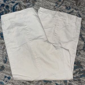 LOFT Twill Wide Leg Trouser (NWT)